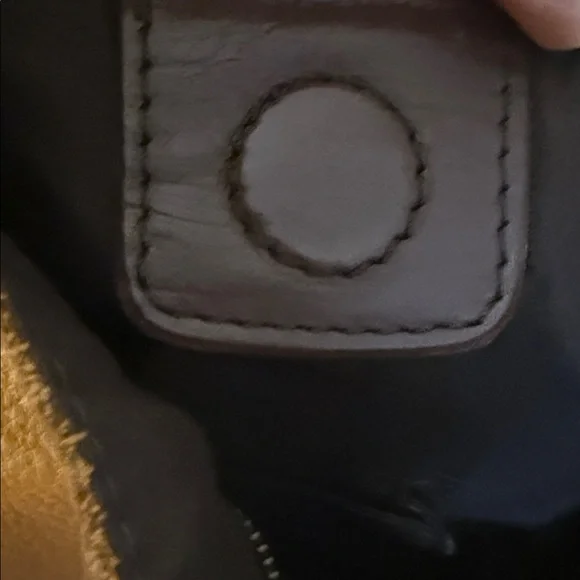 Vintage Lucky Brand Y2K Tan Leather Hobo Bag - Picture 8 of 11